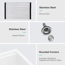 Quartz Kitchen Sink, Granite Composite Workstation Undermount