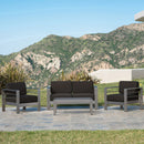 Cape Coral - 4 Pieces Outdoor Patio Chat Set
