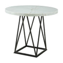Riko - Round Counter Height Dining Table - White