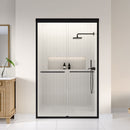 Modern Semi Frameless Double Sliding Shower Door