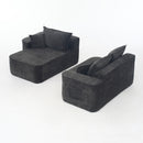 L-Shaped Sectional Sofa Couch With Chaise, Extra Deep Seats