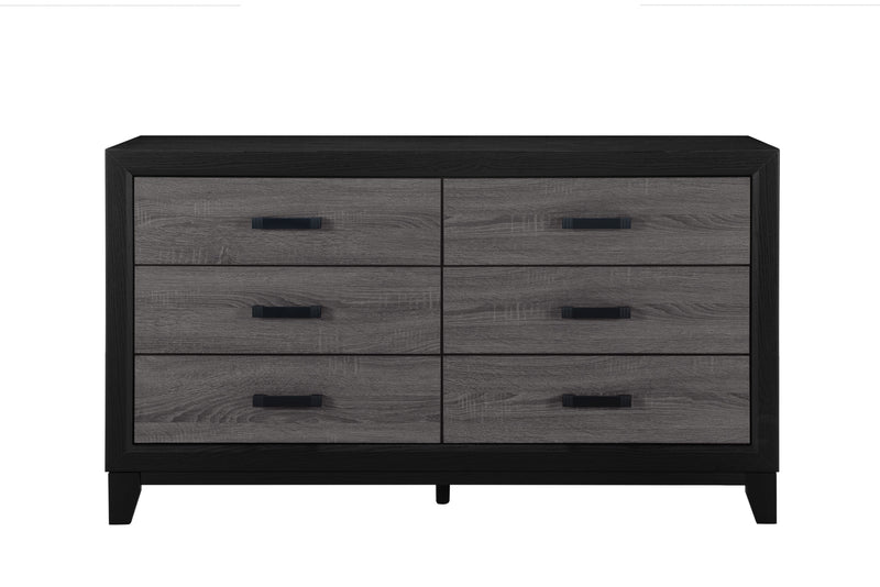 Soluto - Dresser - Gray / Black