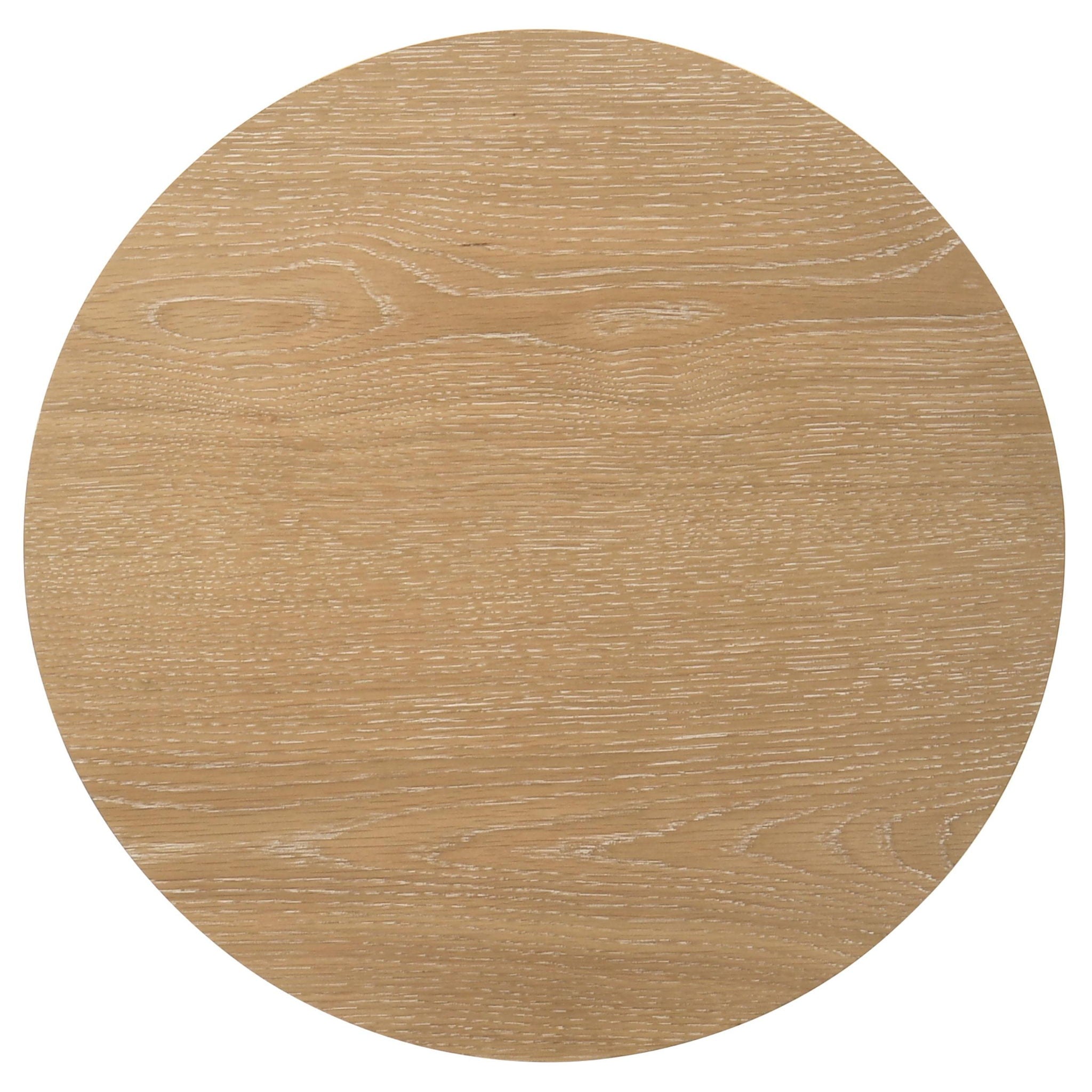 Ottowa 2-piece Round Wood Coffee Table Set Light Oak - Atlantic Fine Furniture Melbourne FL