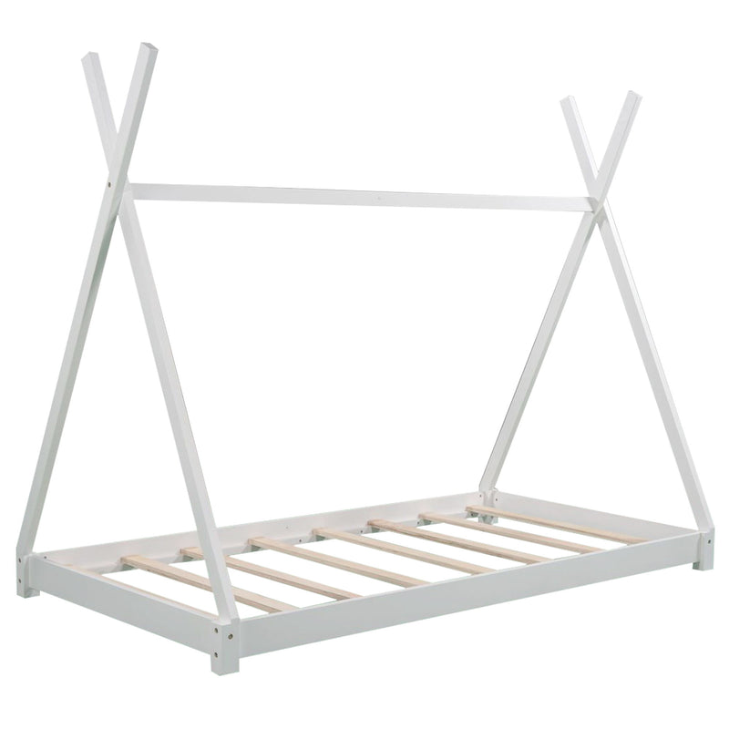 House Platform Bed With Triangle Structure