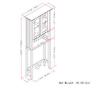 Acadian - Space Saver Cabinet - Pure White