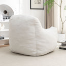 Comfy Bean Bag Chair With Filler, Fluffy And Cozy Seating