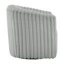 Alexa Barrel Swivel Chair - Grey