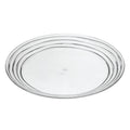 Designer Swirl Acrylic Dinner Plates (Set of 4)