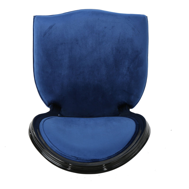 French Country Inspired Dining Chair With Iconic Round Backrest
