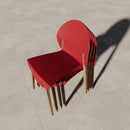 4 Piece Set Of Single Chairs With A Design Combining Modern And Traditional Elements