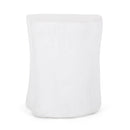 Outdoor, Lightweight Concrete Side Table - Antique White