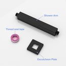 Premium 8" Ceiling Mounted Shower Arm With Flange