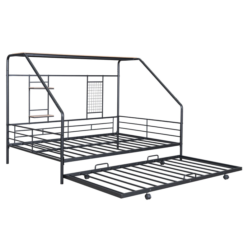 Playhouse Design Bed With Trundle