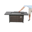 Propane Fire Pit Table - Espresso