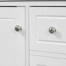 Freestanding Bathroom Vanity With Sink, Soft Close Door, 3 Drawers