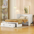 Murphy Bed With USB Port And A Large Drawer
