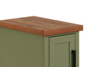 Vineyard - Chairside Table - Sage Green, Fruitwood