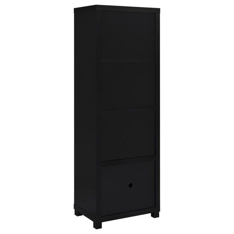 Jupiter - 3 Piece Entertainment Center TV Stand - Black