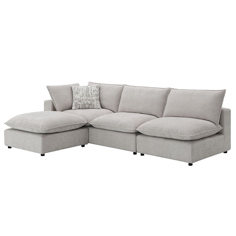 Marisa - Modular Ottoman - Beige Boucle