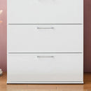 Bliss - Glossy 4 Drawer Jumbo Chest With Extra Deep Storage