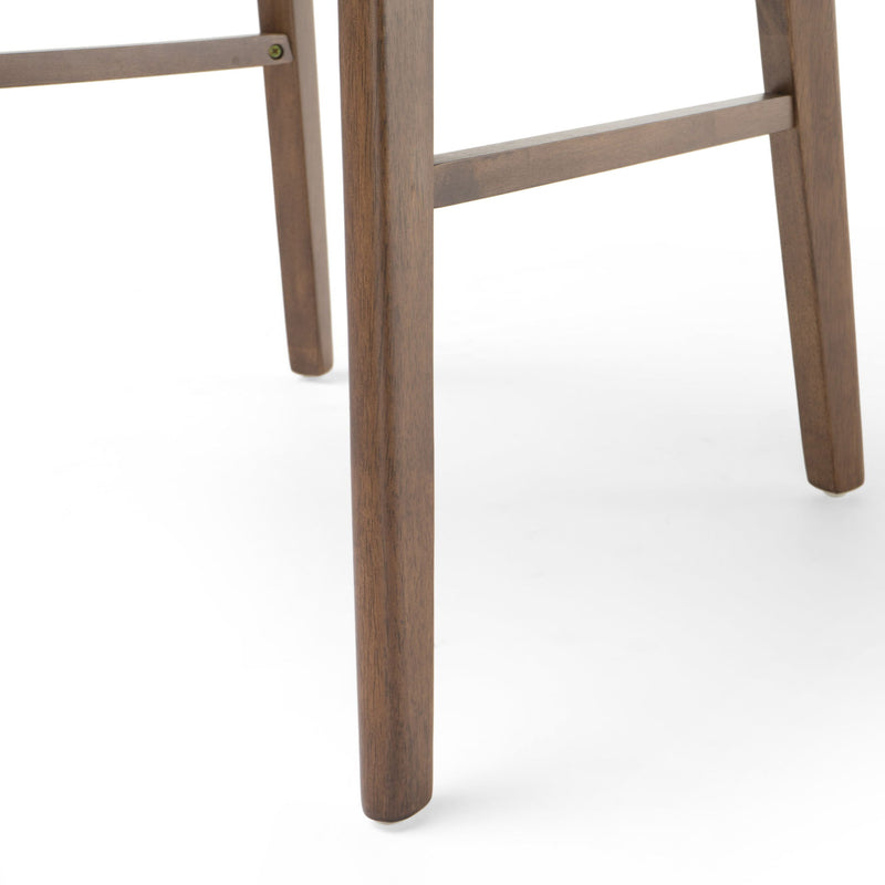 Elegant Fabric Dining Chair With Cushioned Seat