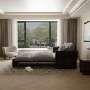 Queen Pull Out Sofa Bed, 3 In 1 Convertible Sleeper Tufted With 2 Soft Pillows