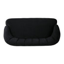 Modern Classic Shell Backed Loveseat