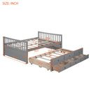 Twin Size Daybed With Trundle And Drawers