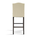 Counter Height Upholstered Bar Stools (Set of 2)