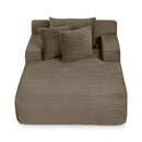 Modern Single Lazy Sofa Lounge Chair With High Density Foam