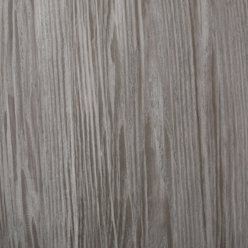 Coffee Table With Wood Patterned Tabletop And Iron Frame - Gray