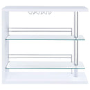 Prescott - Rectangular 2-Shelf Bar Unit - Atlantic Fine Furniture Inc