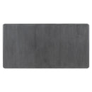 Retro Style 7 Piece Dining Table Set With Extendable Table And 6 Upholstered Chairs - Gray / White