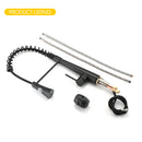 Commercial Kitchen Faucet With Pull Down Sprayer And Magnetic Docking Spray Head - Matte Black