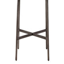 Renu - Round Bar Table With Industrial Charm - Light Brown