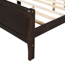 Platform Bed Frame Mattress Foundation Sleigh Bed With Headboard / Footboard / Wood Slat Suppor