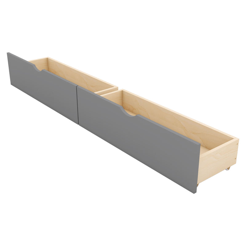 Platform Bed With With 2 Big Drawers With Trundle