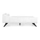 Etherealuxe - Chaise Lounge With Birch Splayed Legs