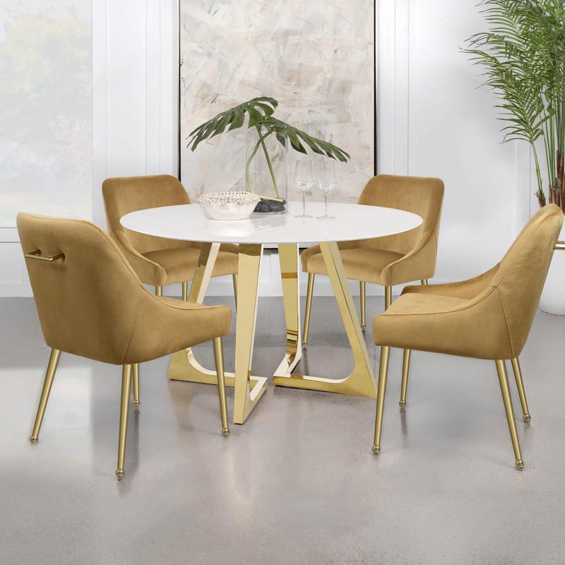 Mayette - Parsons Wingback Dining Side Chair (Set of 2)