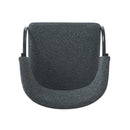 Contemporary Upholstered Dining Chairs With Metal Legs (Set of 2)