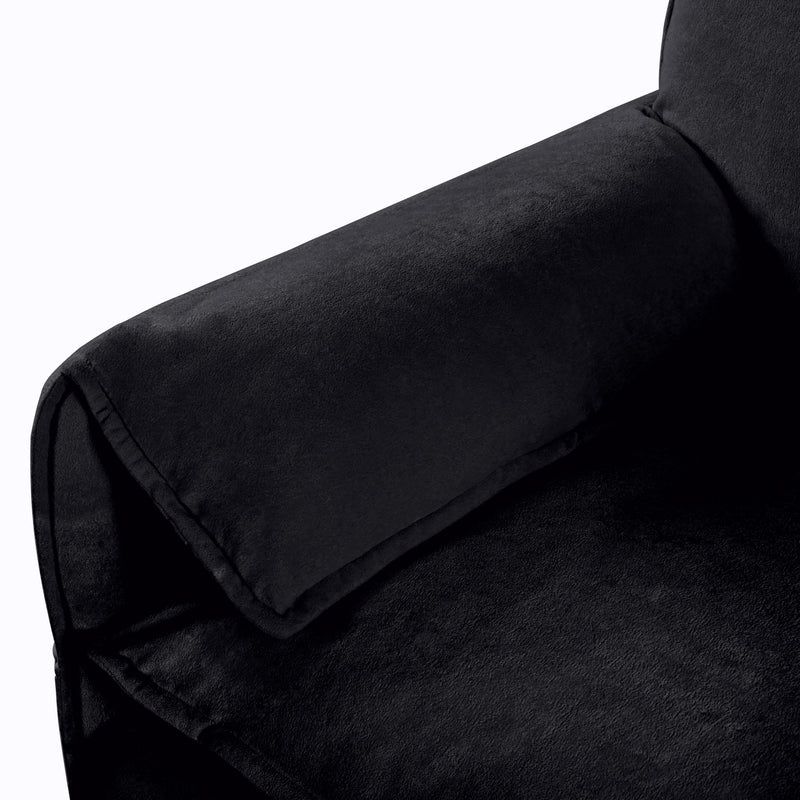 Modern Comfy Deep Seat Modular Sectional Sofa Cloud Couch With Ottoman