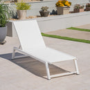 Myers - Chaise Lounge - White