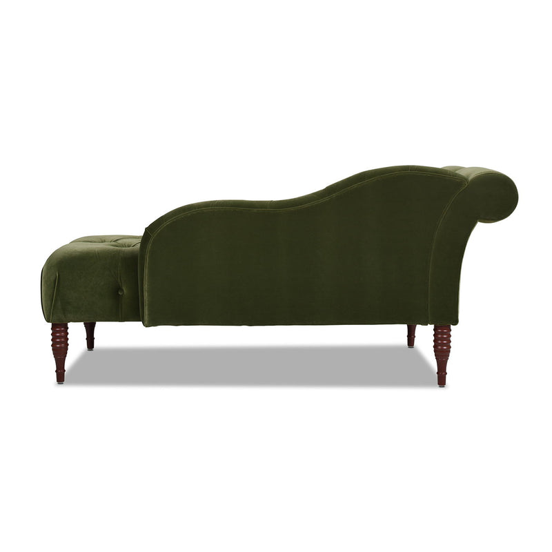 Samuel - Tufted Roll Arm Chaise Lounge