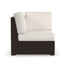 Palm Springs - Outdoor Sectional Side Chair - Brown, Dark - 32"