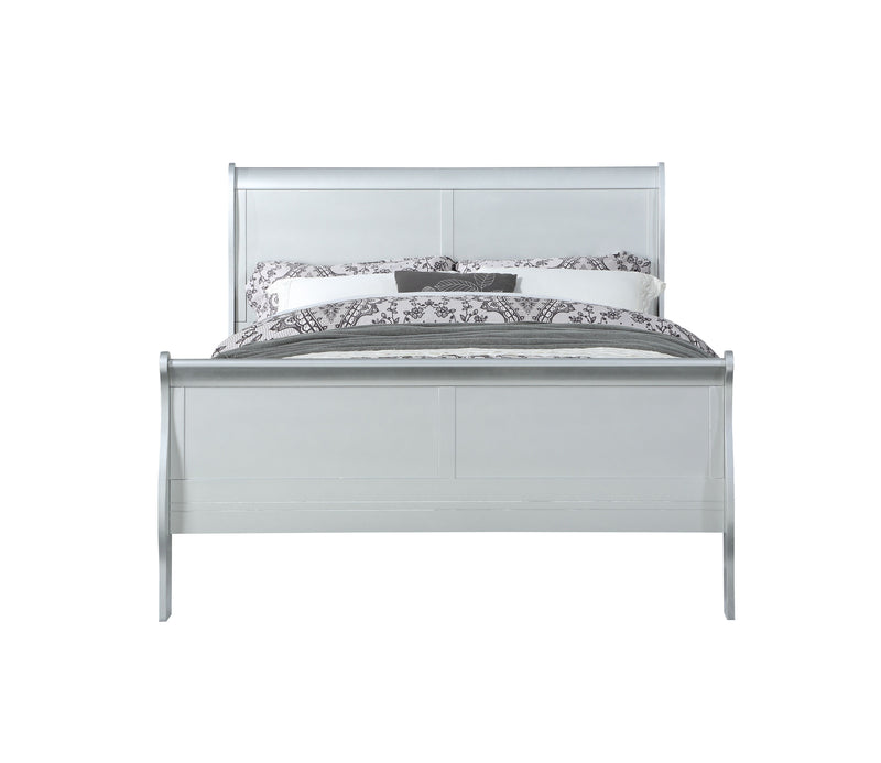 Louis Philippe - Sleigh Style Bed