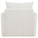 Sarco - Corduroy Upholstered Swivel Accent Arm Chair