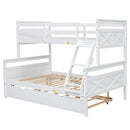 Bunk Bed With Ladder And Safety Guardrail