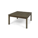 Perla - Rustic Square Coffee Table With Block Legs