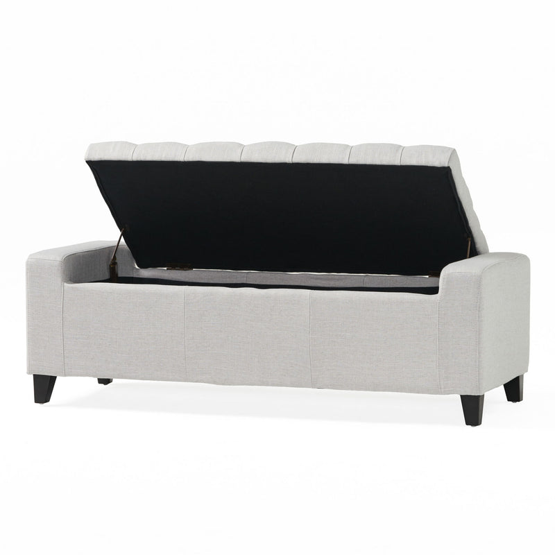 Guernsey - Ottoman Storage With Tufted Top
