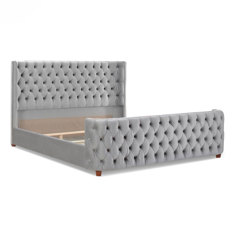 Brooklyn - Tufted Panel Bed Headboard And Footboard Set